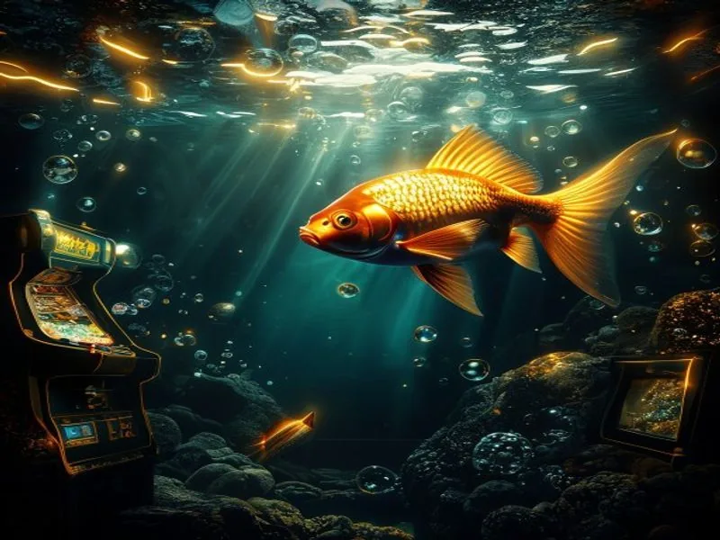 捕魚遊戲示意圖